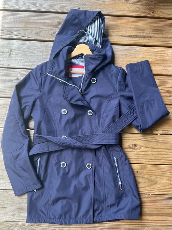 Jackets & Blazers - Jessica Simpson Double Breasted Belted Trench Coat Large